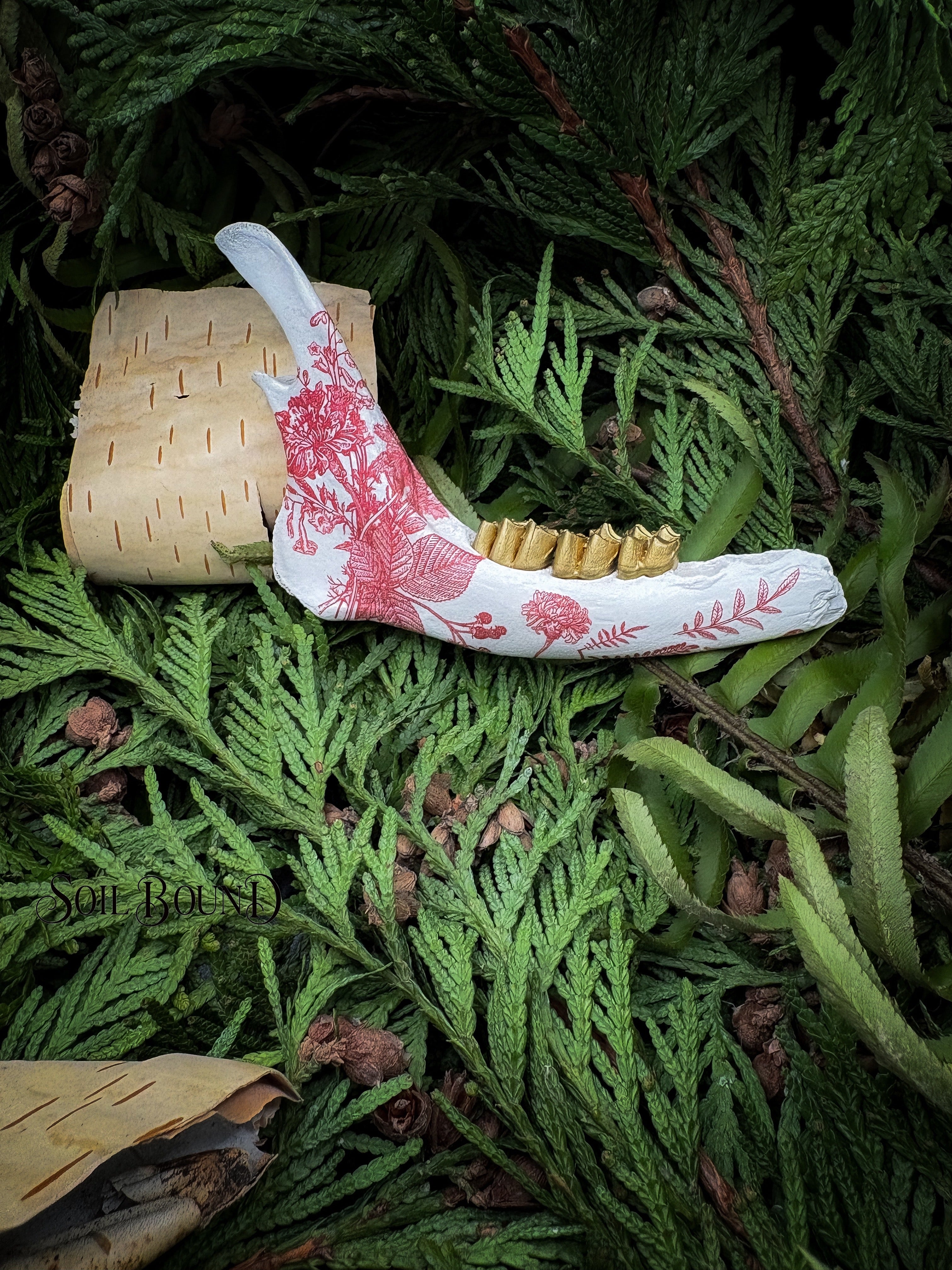 Gilded Remains - Deer Jaw