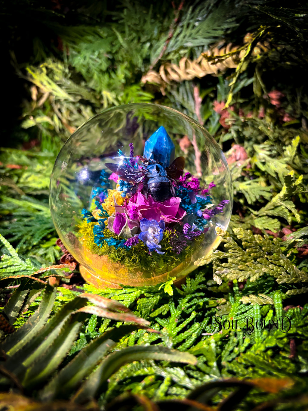 Held in Blue